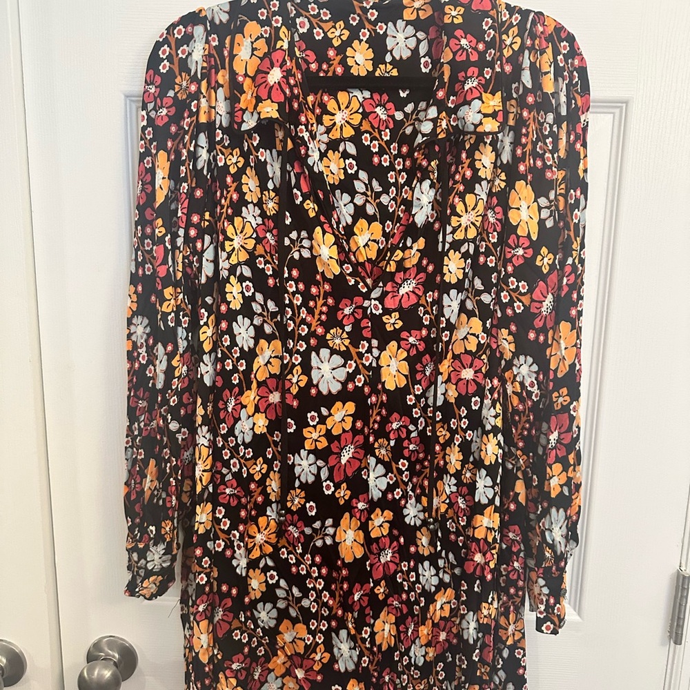 Floral Long Sleeve Tunic